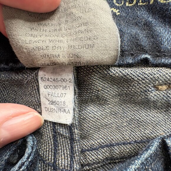 Banana Republic Jeans Womens 6‎ Blue Urban Boot Cut 32” inseam Low Rise Causal - Picture 5 of 14